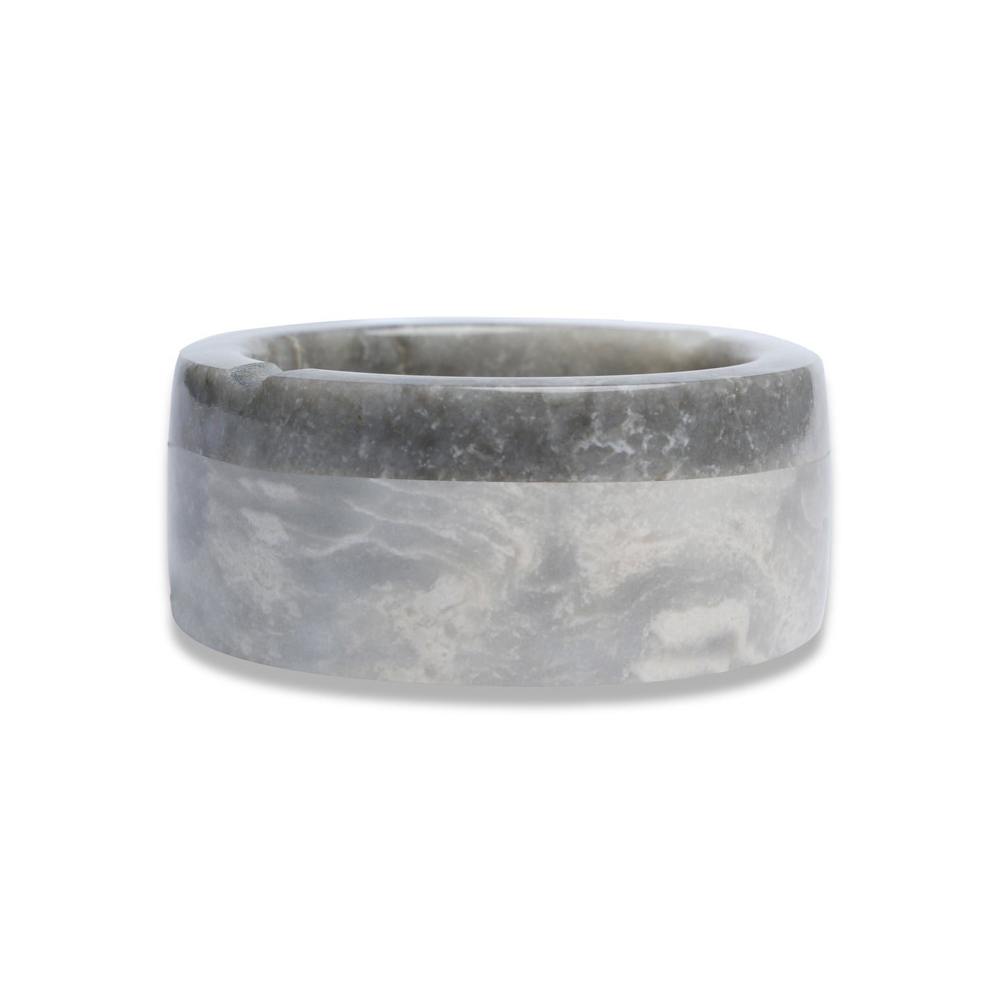 SILVER DRIFT MARBLE ASHTRAY