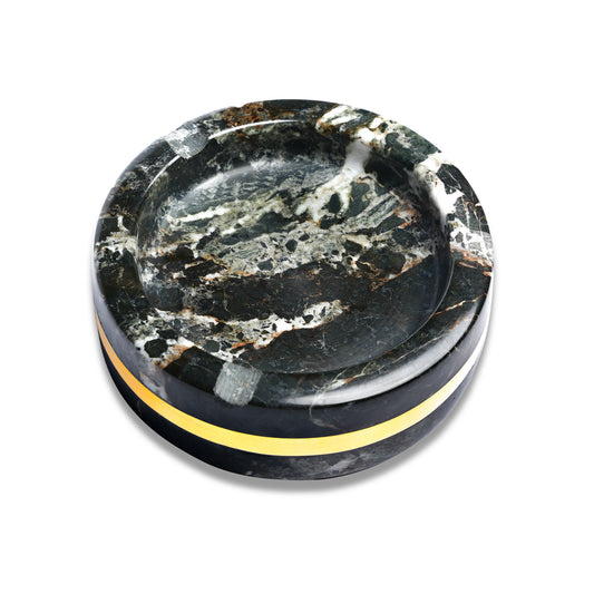 DARK AURORA MARBLE ASHTRAY