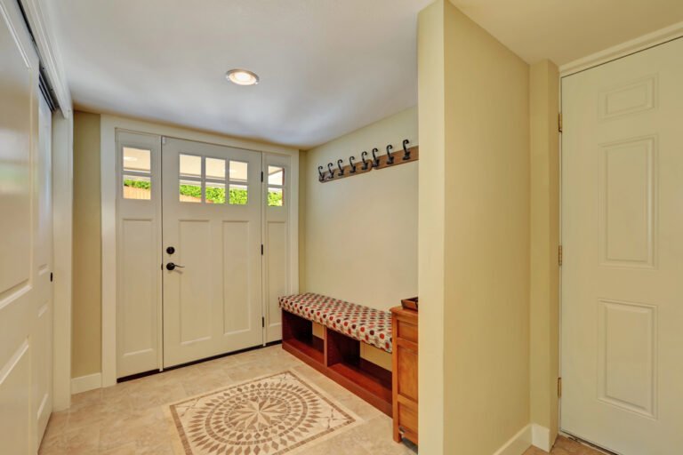 How To Fake A Farmhouse Mudroom (No Remodel Required!)