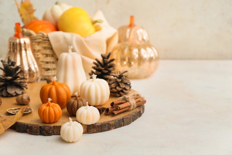 How to Style a Simple, High-End Fall Tray on a Budget